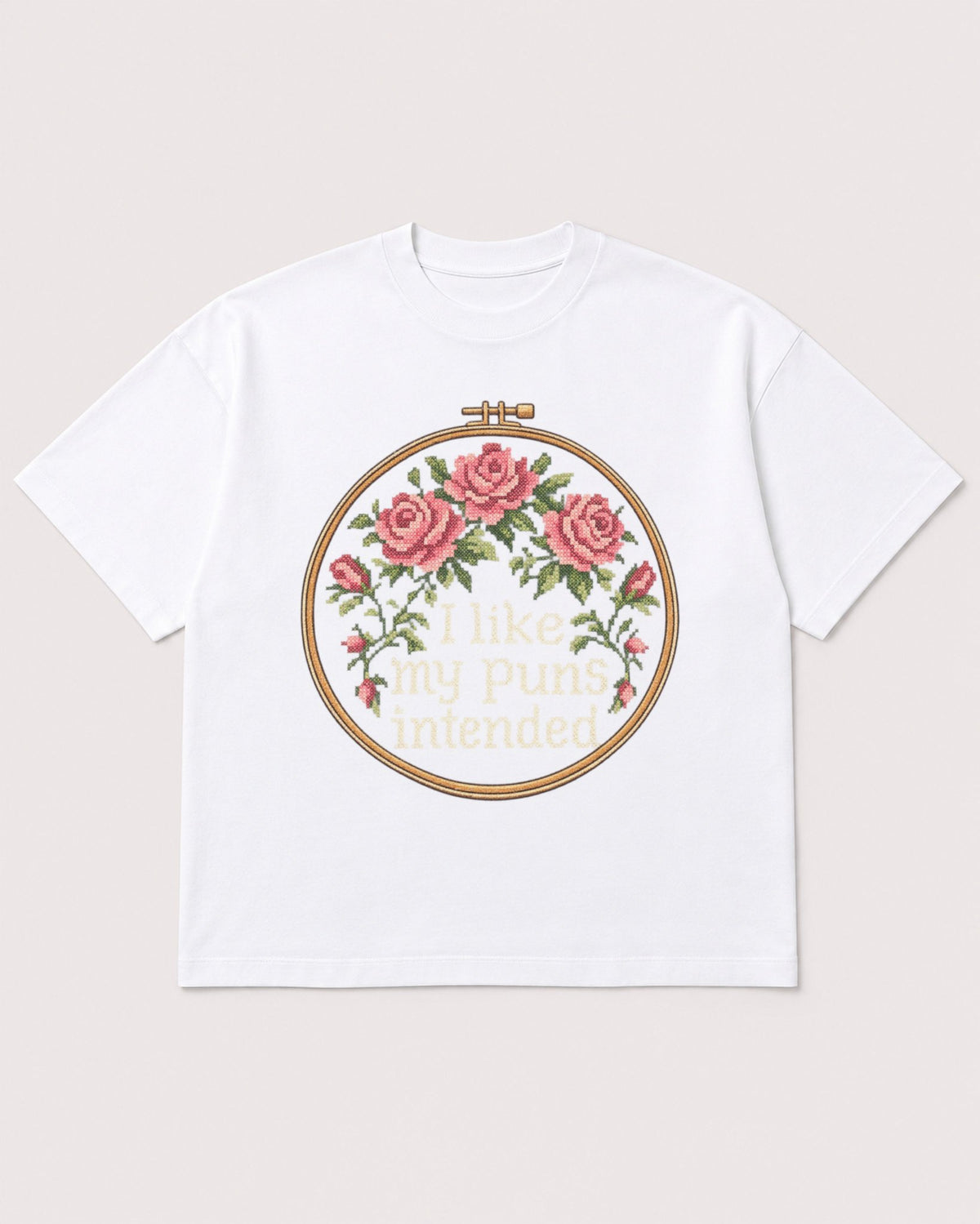 Mockup Boxy Heavyweight Tee White product