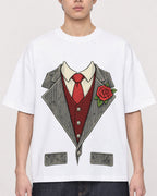 Mockup Boxy Heavyweight Tee White male close-up 01
