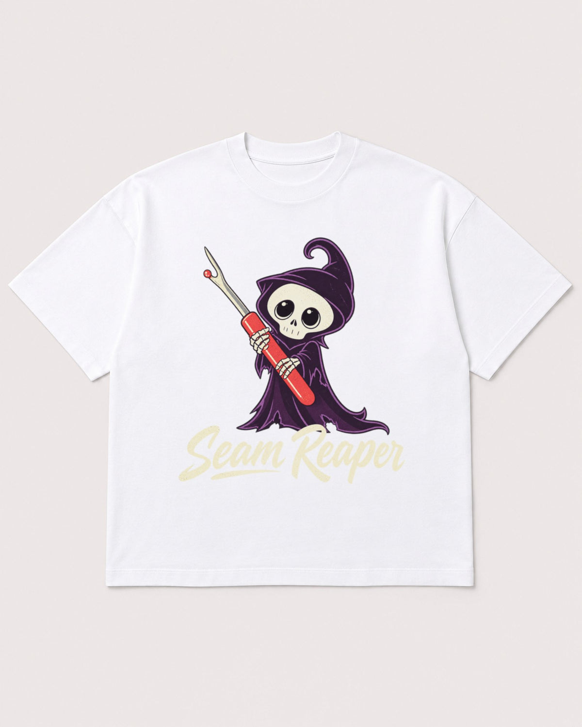 Mockup Boxy Heavyweight Tee White product
