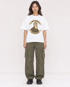 Mockup Boxy Heavyweight Tee White female full-body 02