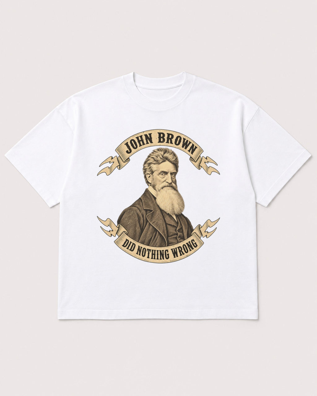 Mockup Boxy Heavyweight Tee White product
