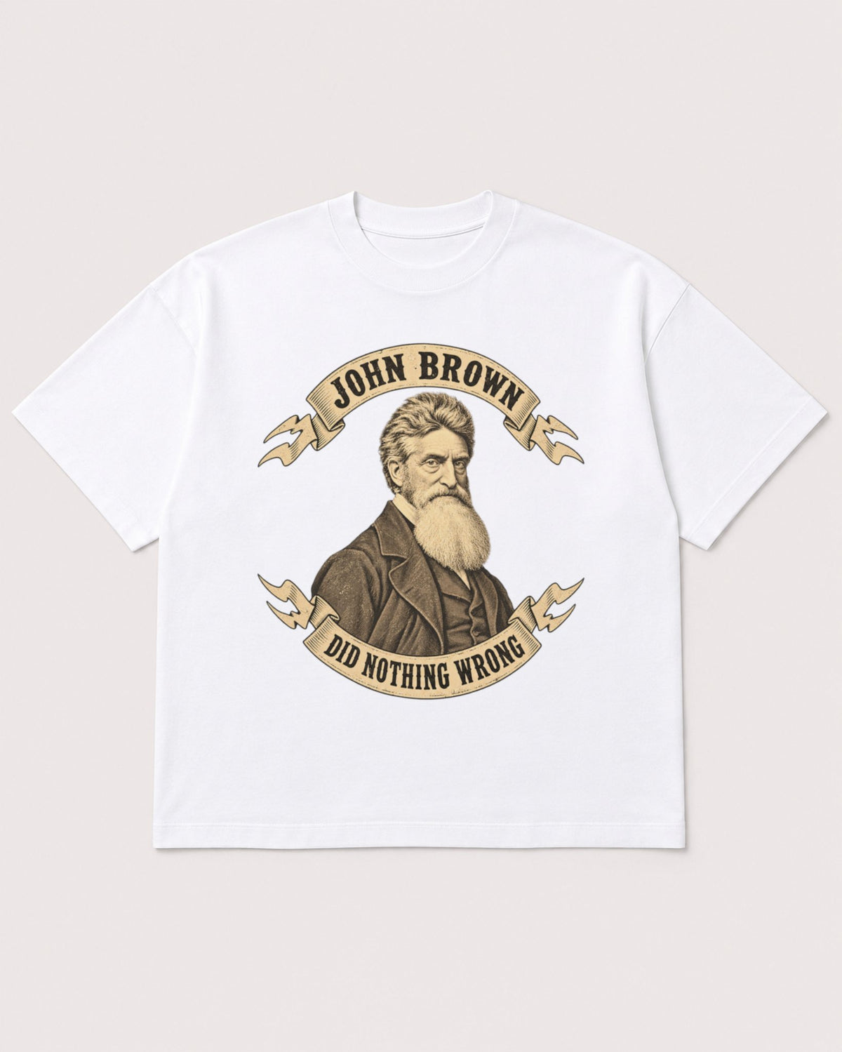 Mockup Boxy Heavyweight Tee White product