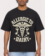 Mockup Boxy Heavyweight Tee Black male close-up 05