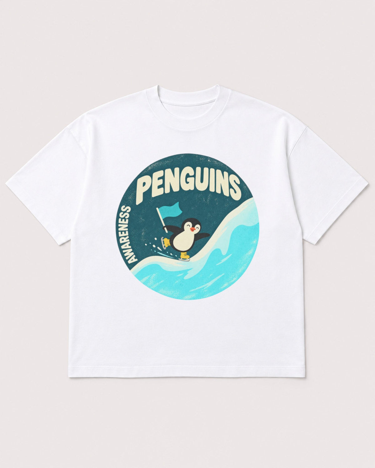 Mockup Boxy Heavyweight Tee White product