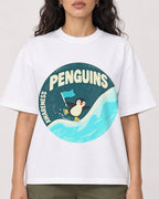 Mockup Boxy Heavyweight Tee White female close-up 07