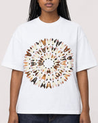 Mockup Boxy Heavyweight Tee White female close-up 04