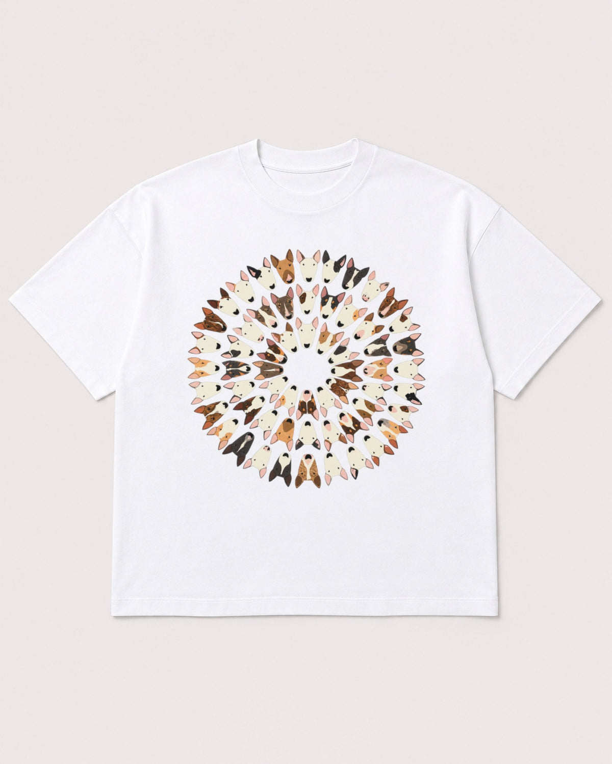 Mockup Boxy Heavyweight Tee White product