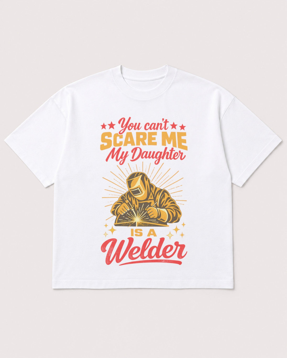 Mockup Boxy Heavyweight Tee White product