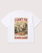 Mockup Boxy Heavyweight Tee White product