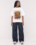 Mockup Boxy Heavyweight Tee White female full-body 04