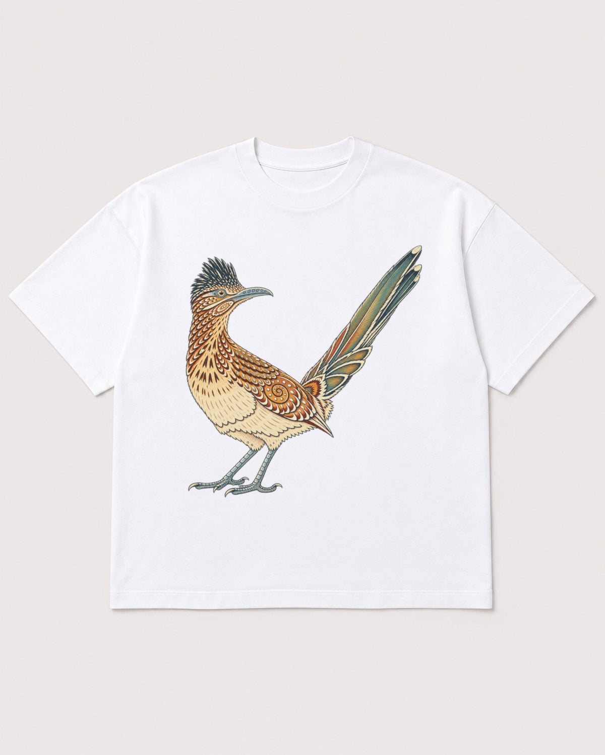 Mockup Boxy Heavyweight Tee White product