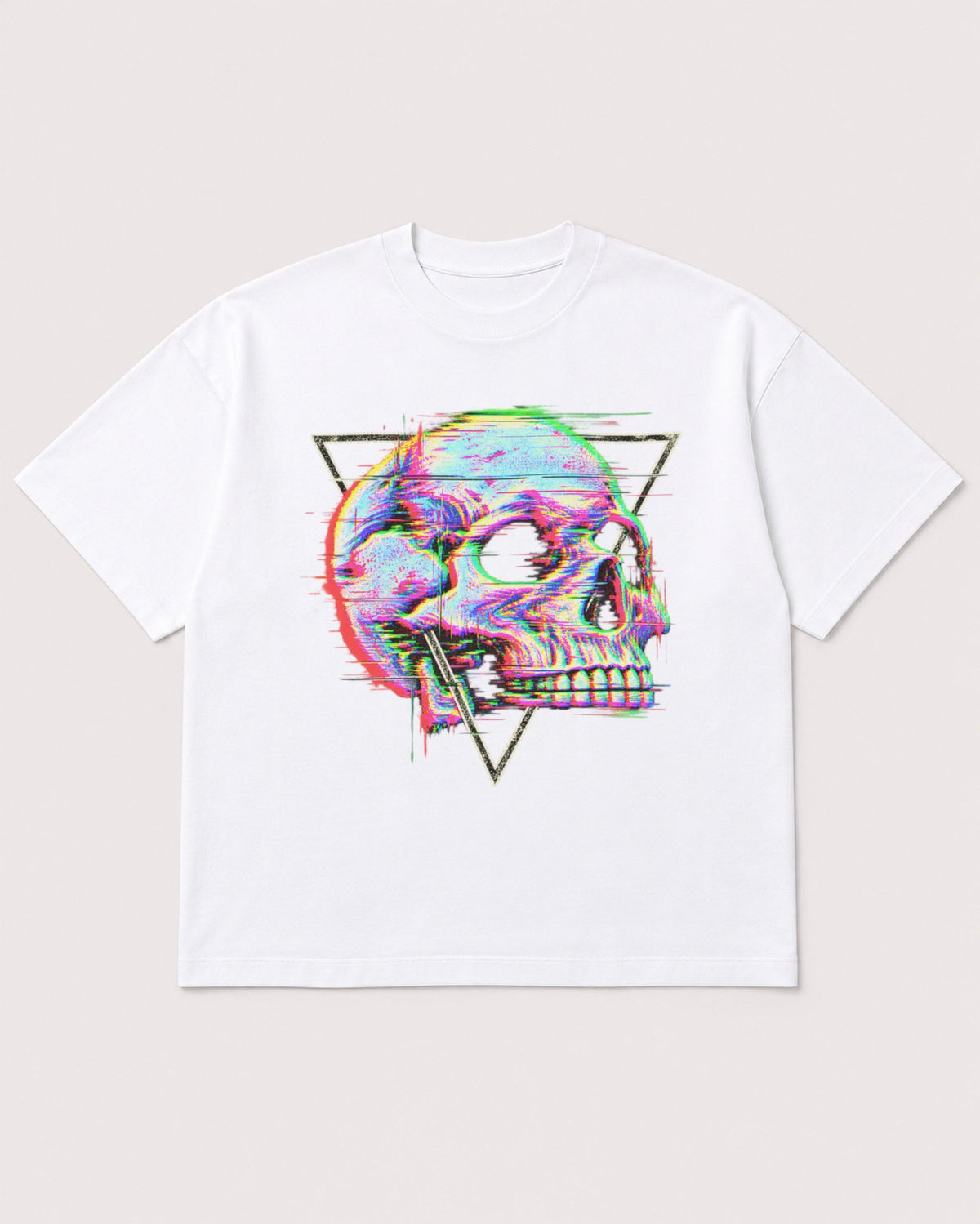 Mockup Boxy Heavyweight Tee White product