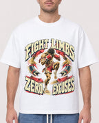 Mockup Boxy Heavyweight Tee White male close-up 08