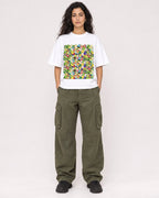 Mockup Boxy Heavyweight Tee White female full-body 07