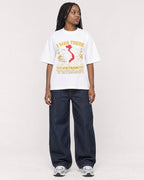 Mockup Boxy Heavyweight Tee White female full-body 04