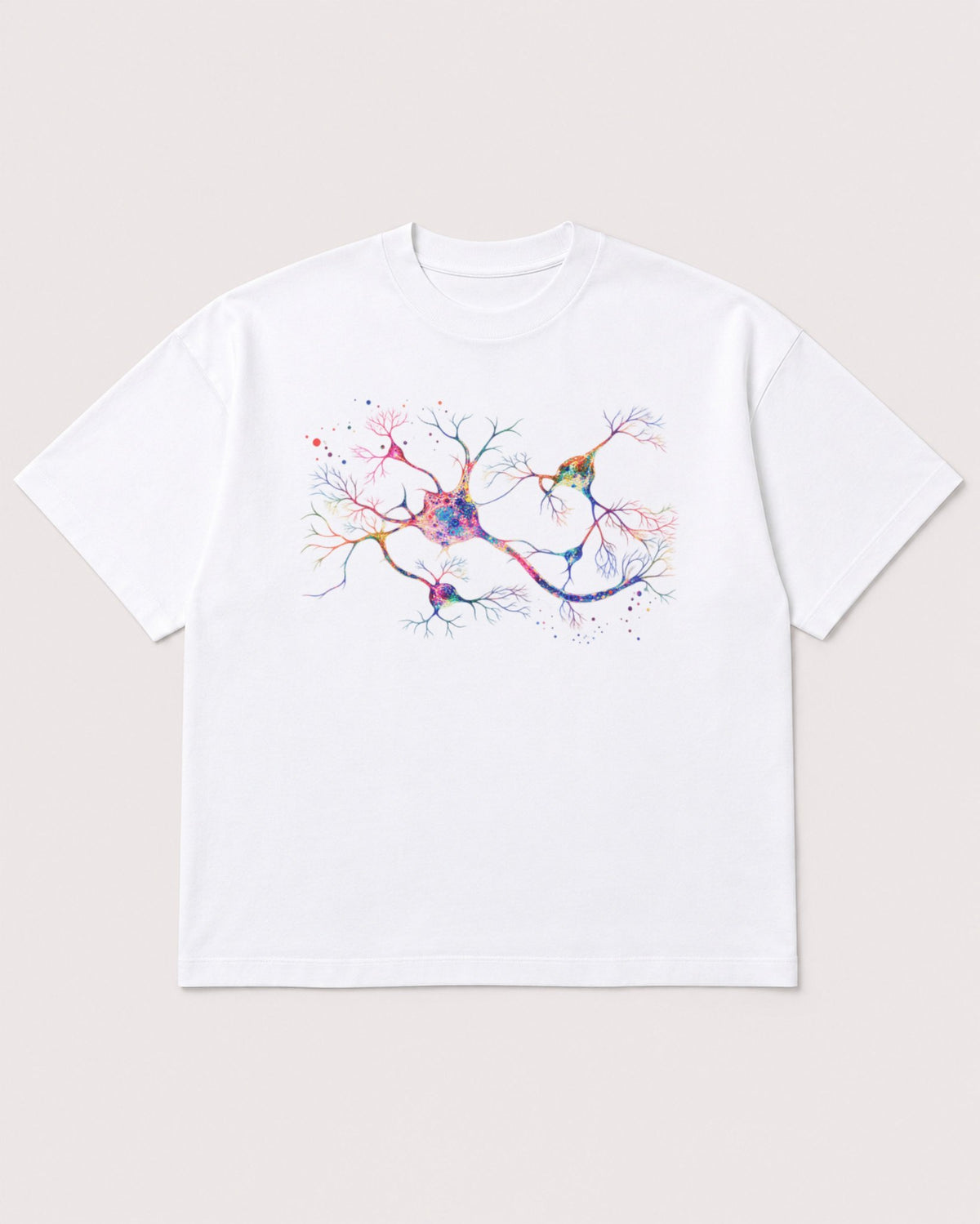 Mockup Boxy Heavyweight Tee White product