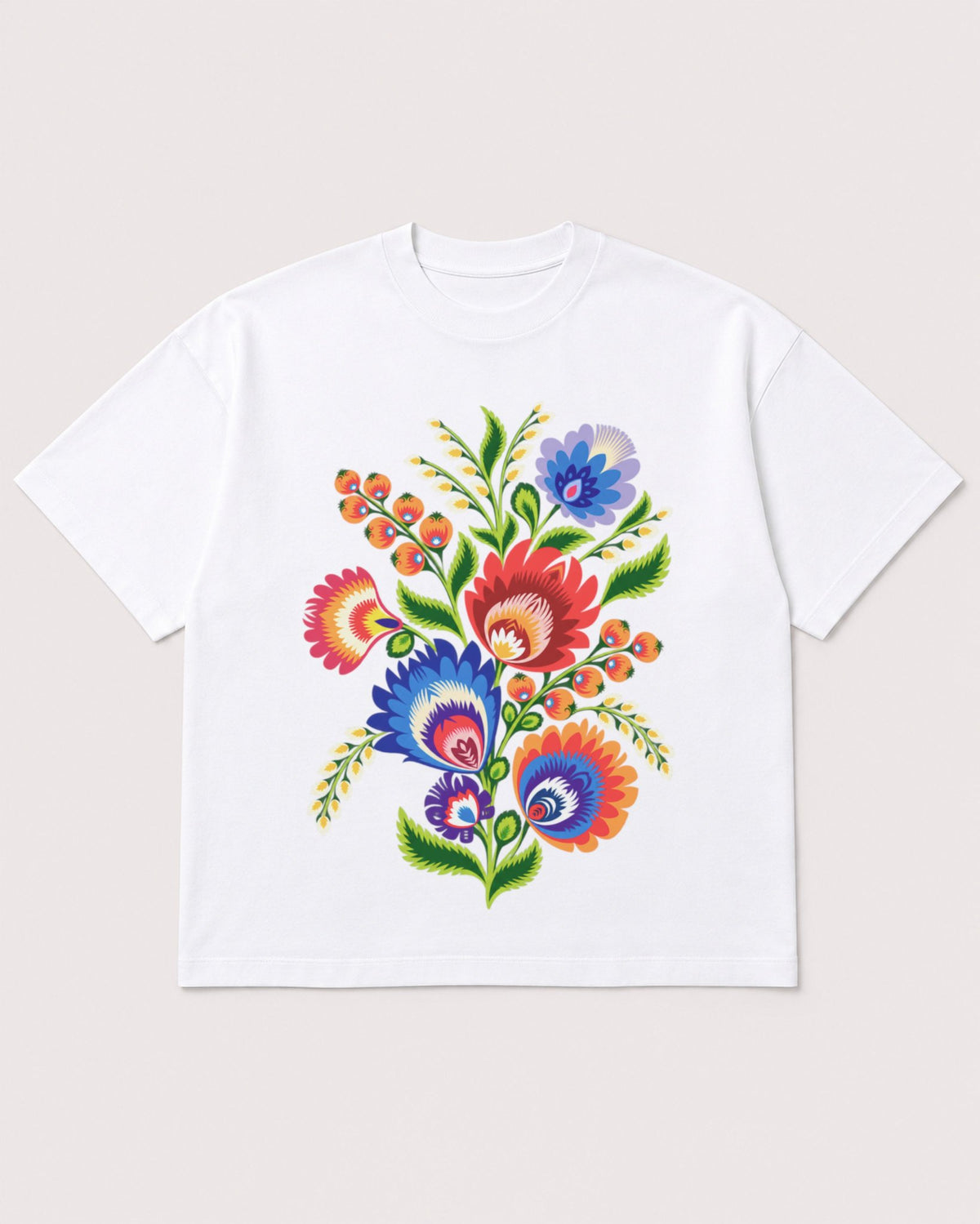 Mockup Boxy Heavyweight Tee White product
