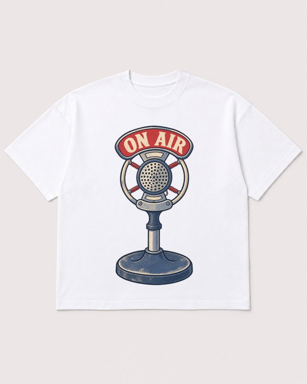 Mockup Boxy Heavyweight Tee White product