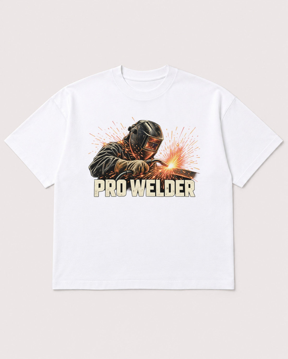 Mockup Boxy Heavyweight Tee White product