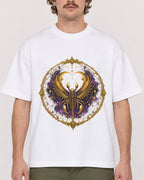 Mockup Boxy Heavyweight Tee White male close-up 09