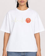 Mockup Boxy Heavyweight Tee White female close-up 50