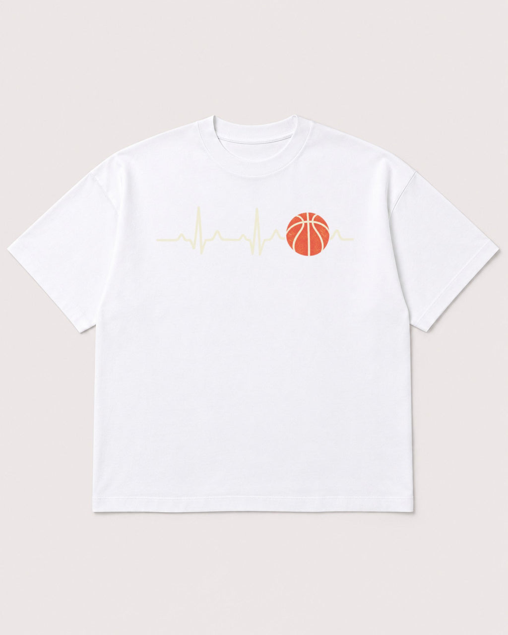 Mockup Boxy Heavyweight Tee White product