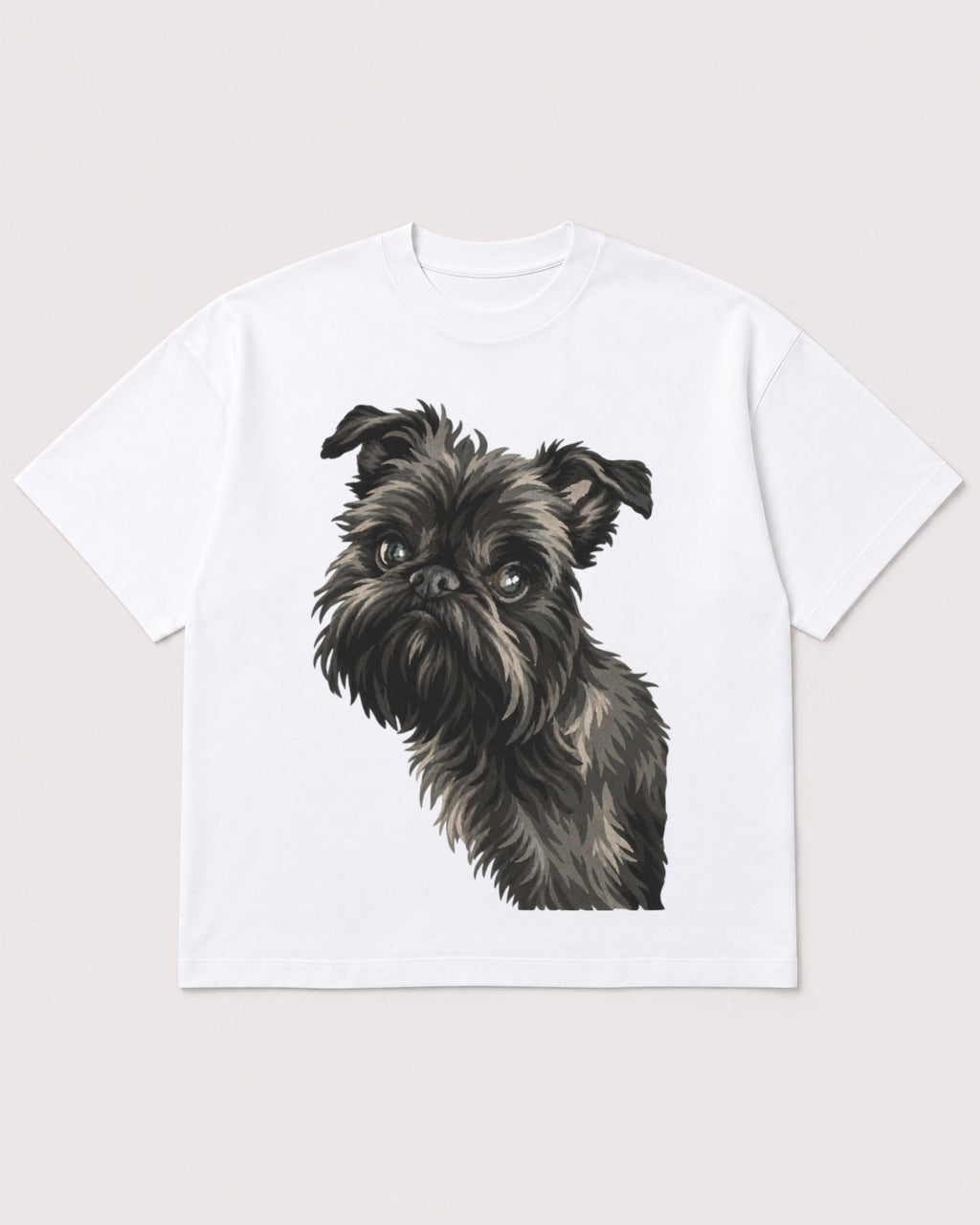 Mockup Boxy Heavyweight Tee White product