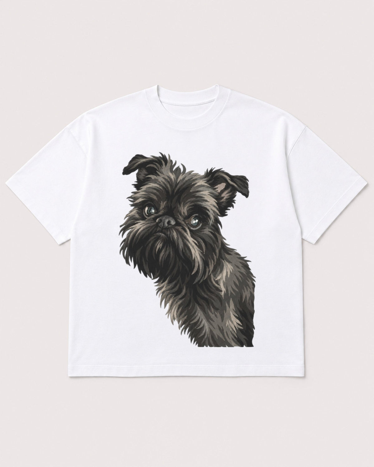 Mockup Boxy Heavyweight Tee White product
