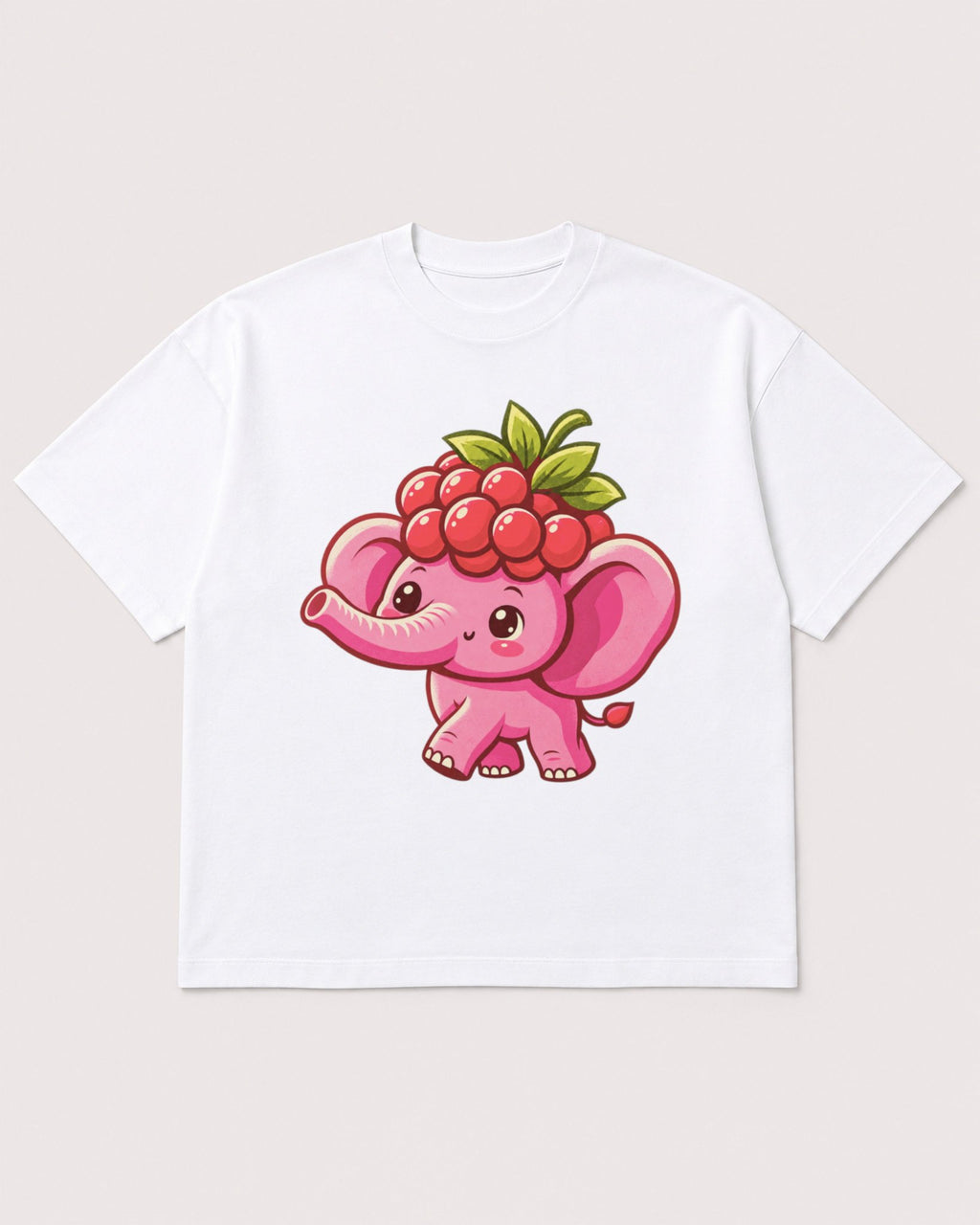 Mockup Boxy Heavyweight Tee White product