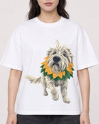 Mockup Boxy Heavyweight Tee White female close-up 03