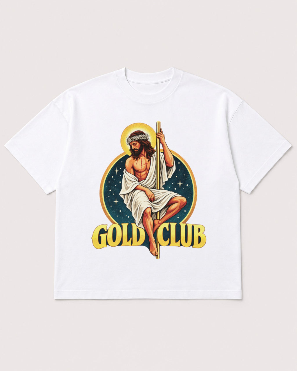 Mockup Boxy Heavyweight Tee White product