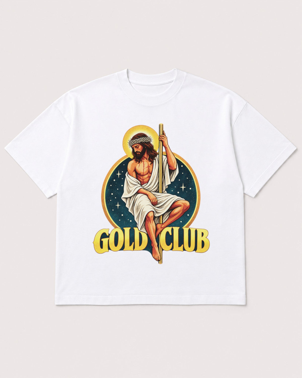 Mockup Boxy Heavyweight Tee White product