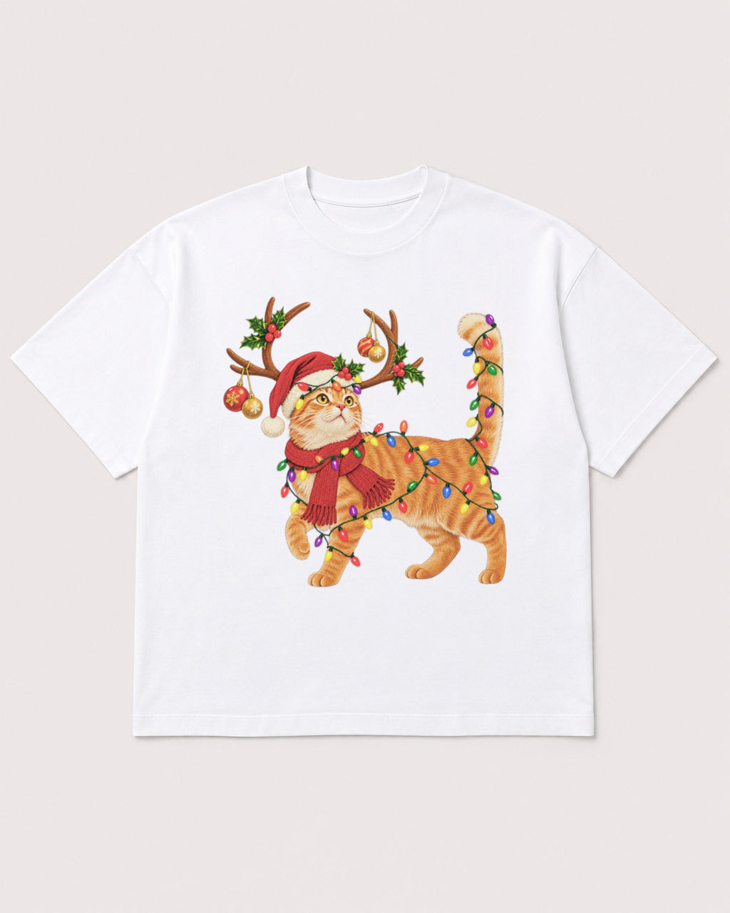 Mockup Boxy Heavyweight Tee White product
