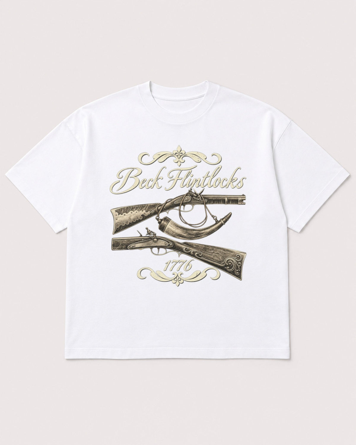 Mockup Boxy Heavyweight Tee White product