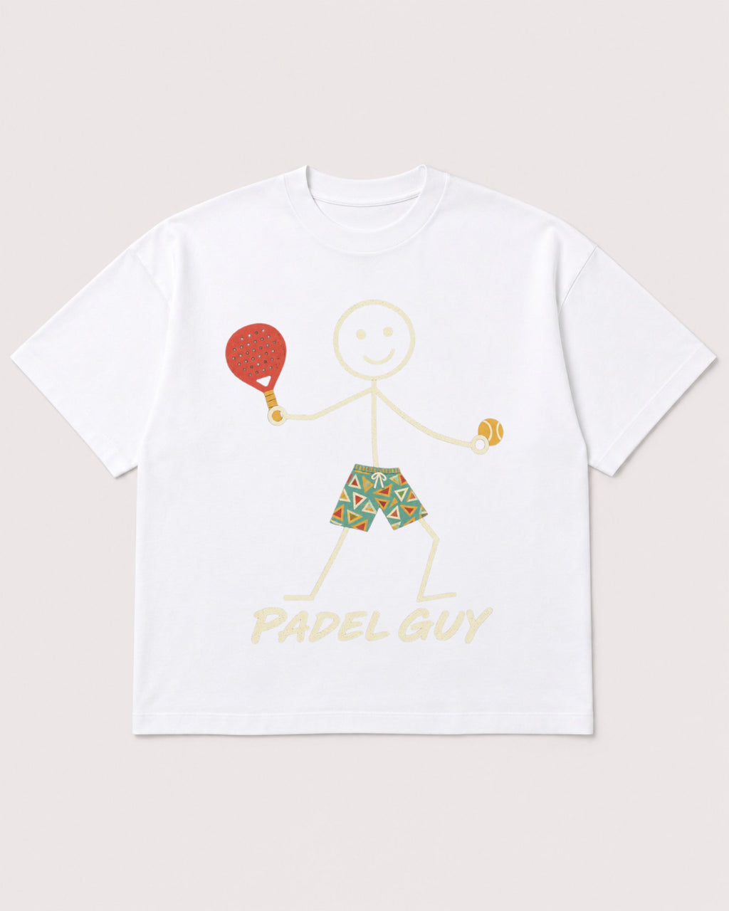 Mockup Boxy Heavyweight Tee White product