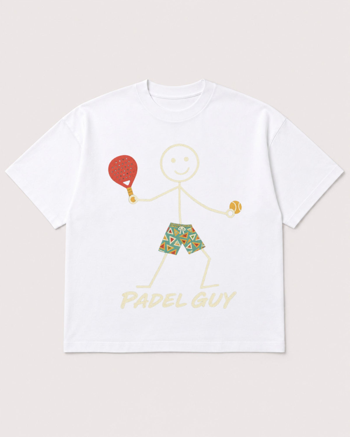 Mockup Boxy Heavyweight Tee White product