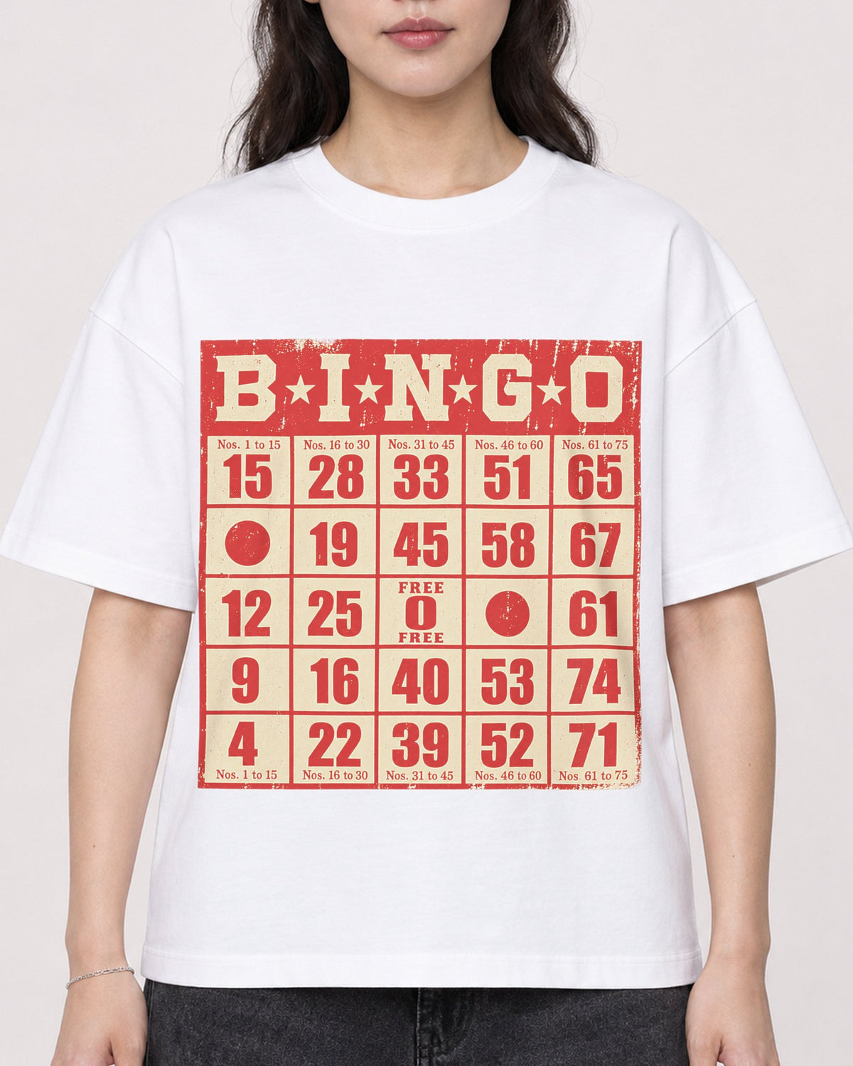 Mockup Boxy Heavyweight Tee White female close-up 03
