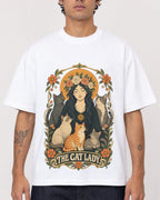 Mockup Boxy Heavyweight Tee White male close-up 06