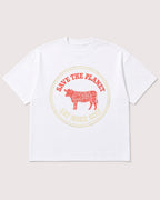 Mockup Boxy Heavyweight Tee White product