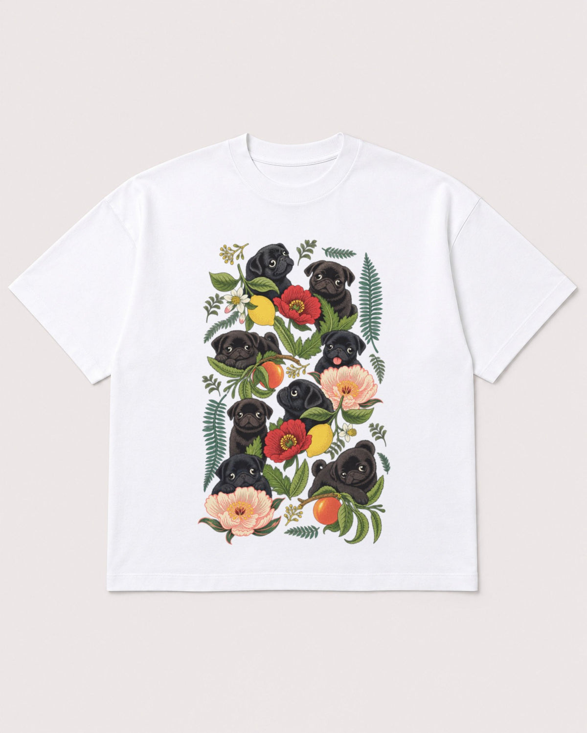 Mockup Boxy Heavyweight Tee White product