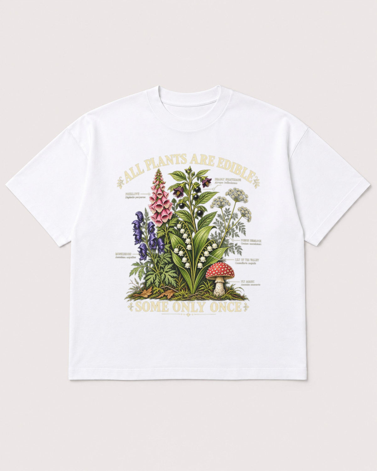 Mockup Boxy Heavyweight Tee White product