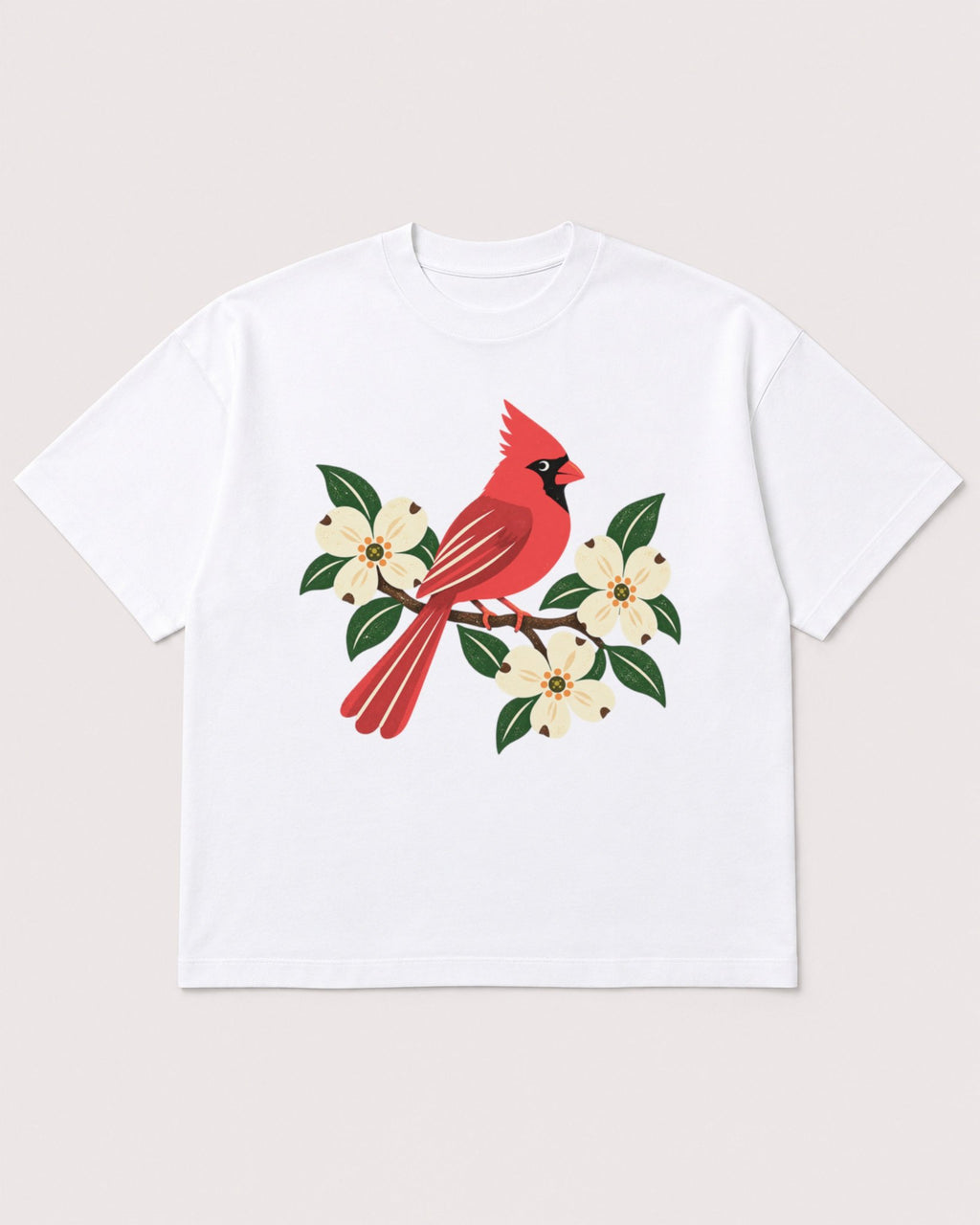 Mockup Boxy Heavyweight Tee White product