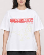 Mockup Boxy Heavyweight Tee White female close-up 13