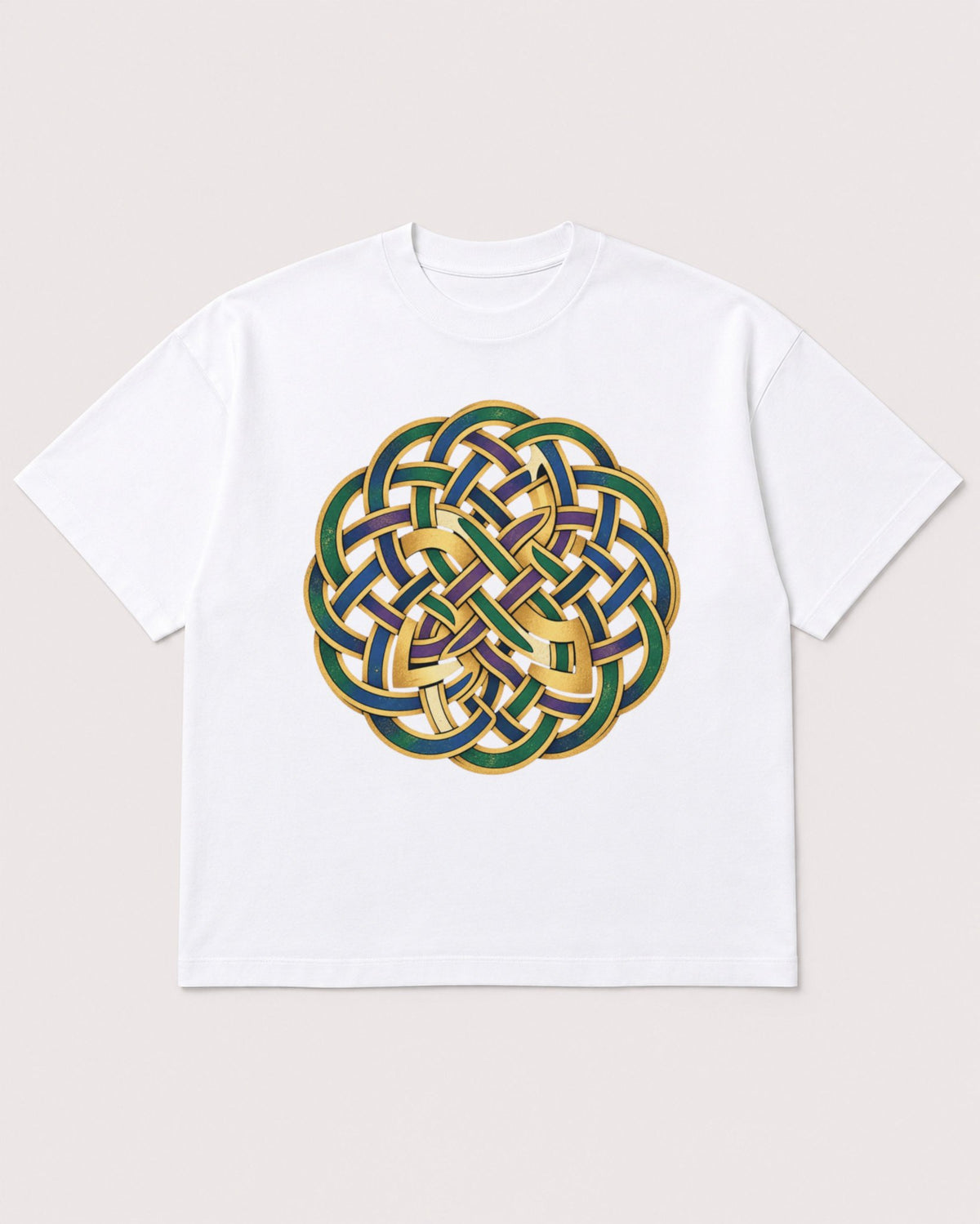 Mockup Boxy Heavyweight Tee White product