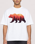 Mockup Boxy Heavyweight Tee White male close-up 10