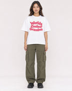 Mockup Boxy Heavyweight Tee White female full-body 02
