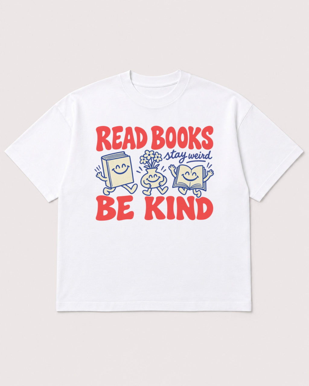 Mockup Boxy Heavyweight Tee White product