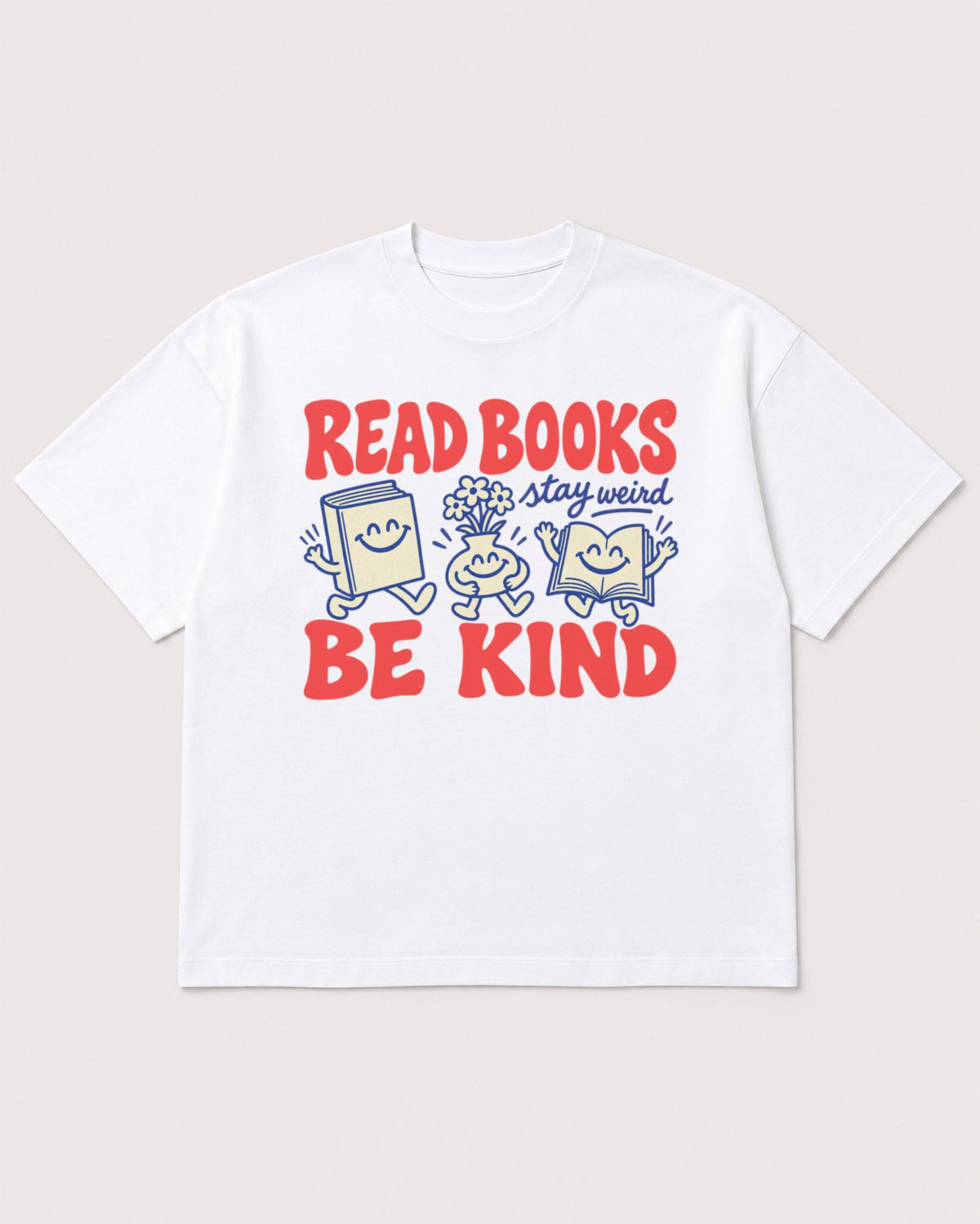 Mockup Boxy Heavyweight Tee White product