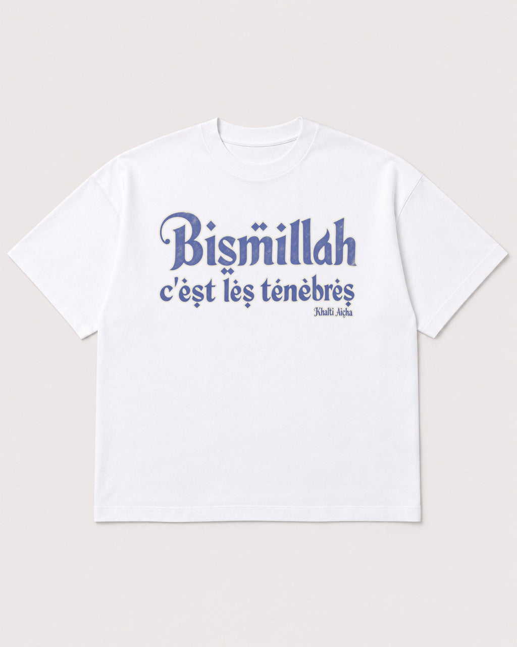 Mockup Boxy Heavyweight Tee White product