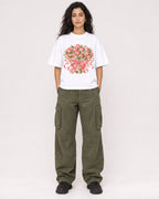 Mockup Boxy Heavyweight Tee White female full-body 07